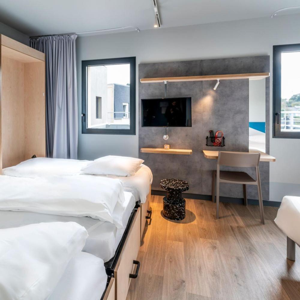 Ibis Budget Morlaix Bagian luar foto